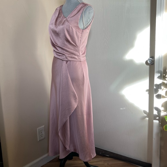 BHLDN Espen Satin Dress 8 - Picture 8 of 16